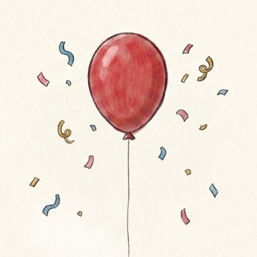 Single foil helium balloon